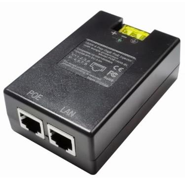 Imagem de Injetor Starlink PoE, injetor PoE Starlink 150W Gen 3 GigE com proteção passiva e ESD para Starlink Internet Kit Satellite Dishy V2/Gen 3 Starlink PoE