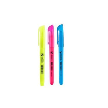 Imagem de Caneta Marca Texto Neon Fluorescente BRW  Unidade/Kit (Á Escolher), KI