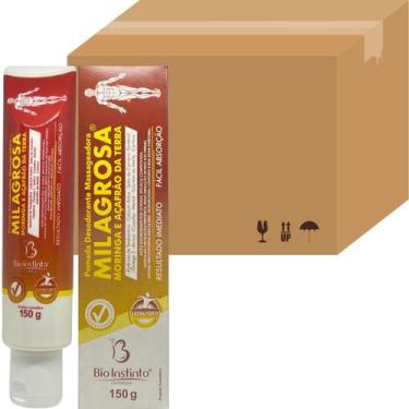 Imagem de Pomada Desodorante Massageadora Bio Instinto Milagrosa Moringa e Açafr