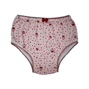 Imagem de Kit 12 Calcinhas Estampadas Menina Infantil De Algodão - Batutinhas Ba