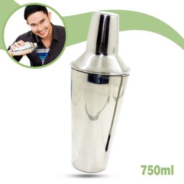 Imagem de Coqueteleira 750 ML Aço Inox Para Drinks Caipirinha - Casita
