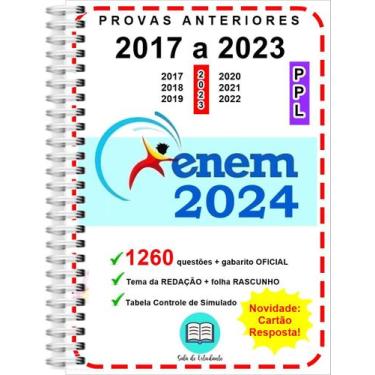 Imagem de Enem PPL Provas 2017 a 2023 Gabarito Oficial - Sala Do Estudante