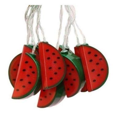 Imagem de Luminária Cordão De 10 Leds Fio De Luz Decoração Festa - OEM