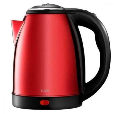 Imagem de Chaleira Elétrica 1,8 Litros Elgin Vermelho 220 V