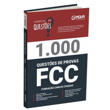 Imagem de Livro 1.000 Questões Gabaritadas da FCC