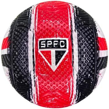 Imagem de Bola de futebol pvc são paulo tamanho 5 certificada - FUTEBOL E MAGIA