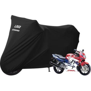 Imagem de Capa De Moto Honda CBR 600 F Sob Medida Com Logo - Mz, Preta