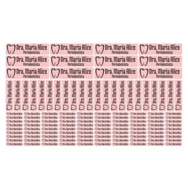 Imagem de 124 Etiquetas Adesivos Instrumentais Autoclavável Dentista - Tectoner,