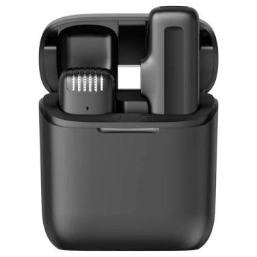 Imagem de Mini Microfone externo com clipe de lapela para celular - A360electron