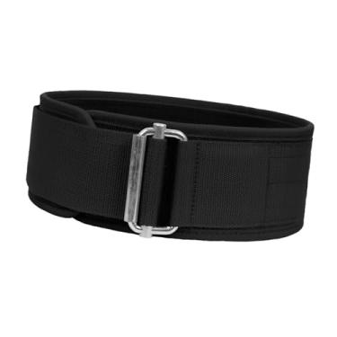 Imagem de menolana Cinto de levantamento de peso ajustável, suporte para costas, cinto esportivo, fivela de metal para academia, musculação, levantamento terra, treino, S