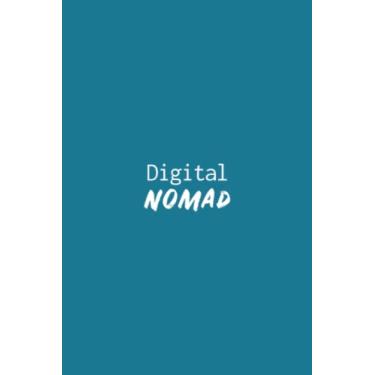 Imagem de Digital Nomad Notebook: Lagoon Blue Matte Finish Lined Journal, 6 x 9 120 Pages, Gift For Thinkers, List Makers and Doers (Digital Nomad Journal)