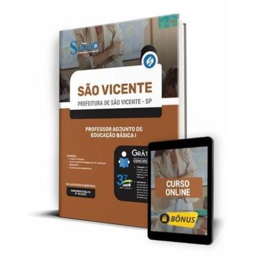 Imagem de Apostila Prefeitura de São Vicente - SP - Professor Adjunto de Educaçã