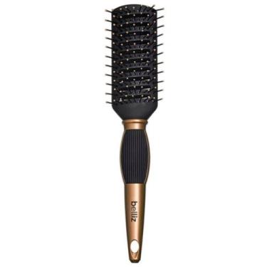 Imagem de Escova De Cabelo Belliz Black E Gold Ventilada 800