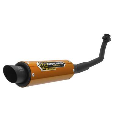 Imagem de Escapamento Moto Honda Biz 125 2006 a 2010 Pro Tork Competition Curva 