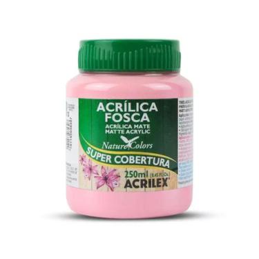 Imagem de Tinta Acrílica Acrilex Fosca 250ml Escolha a Cor, 537 - ROSA