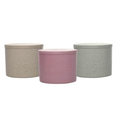 Imagem de LYOR - Manteigueira Francesa em Bambu e Pp Sortido 10cm x 10cm x 8,5cm