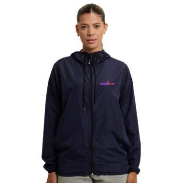 Imagem de Jaqueta Corta Vento Impermeável Feminino WSS Never Give Up! - Web Surf