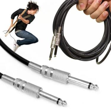 Imagem de Cabo p10 Microfone mxt midi metros audio profissional stereo - Santiag
