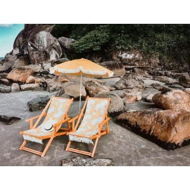 Imagem de Tecido Em Aquablock Para Reposição Espreguiçadeira Dobrável - Club Far