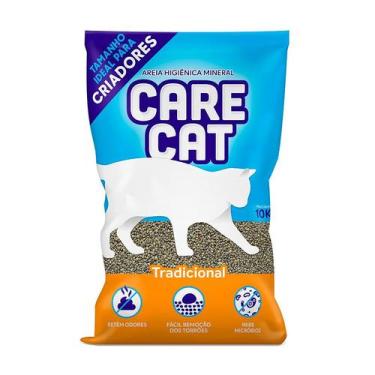 Imagem de Areia Higiênica Carecat Criadores Para Gatos 10kg