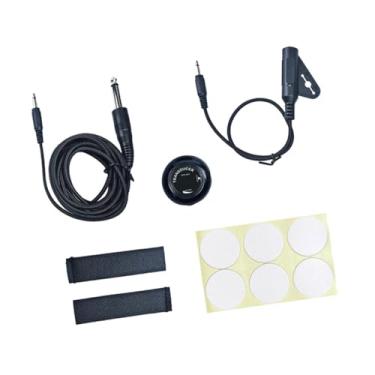 Imagem de Colaxi Volificação profissional de contato com guitarra com cabo de 6,5 mm de 3,5 mm para guitarra acústico