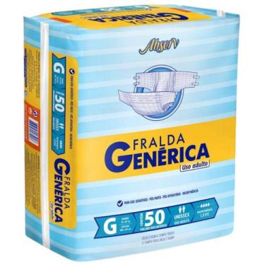 Imagem de Fralda Descartável Noturna Diurna Geriátrica G 50uni  - Vip Geriátrica