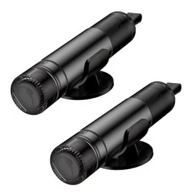 Imagem de NATEFEMIN Martelo de segurança portátil para carro de 2 peças, ferramenta de martelo de fuga automotiva de emergência