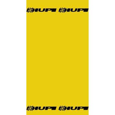 Imagem de Bandana Tubular Amarelo Liso para Corrida e Ciclismo HUPI, Amarelo