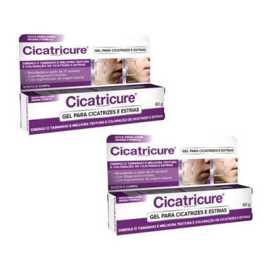 Imagem de Kit C2 Gel Para Cicatrizes 60g - Cicatricure