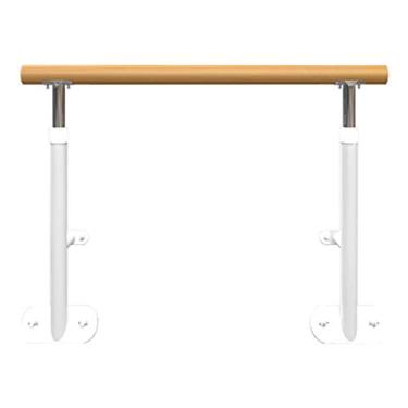 Imagem de Barra de balé montada na parede, bastão de dança ajustável com suporte para tripé, bastões de dança profissionais para exercícios de alongamento (A 1 m)