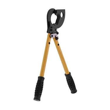 Imagem de LK-760L Cortador de cabos 45# Tesoura de catraca de a?o Descascador de fios profissional PC Punho de pl¨¢stico Ferramenta de corte de fio manual Corte resistente at¨¦ 500mm2