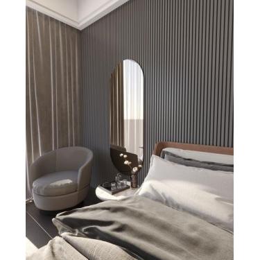 Imagem de Espelho Orgânico 170x50 Slim Corpo inteiro para todos os ambientes - C