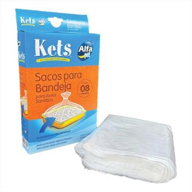 Imagem de Sacos Para Bandeja Kets Caixa Com 8 Unidades - Agropet