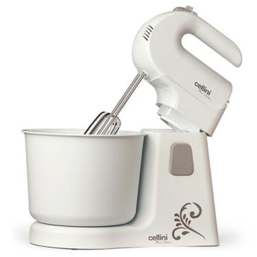 Imagem de Batedeira Maxi Deluxe Cellini Branco 4 Velocidades 300W 127V