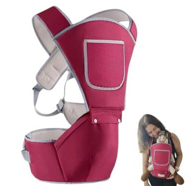 Imagem de Canguru Carregador Criança Bebe Alça Ergonomico Ajustavel Macio Confor