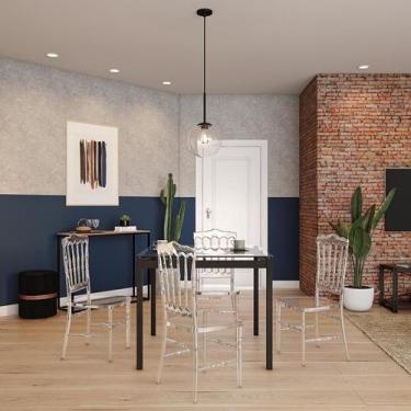 Imagem de Cadeira de Jantar Cianita Cristal - Mobly