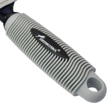 Imagem de Rasqueadeira Emborrachada G para Gatos e Cães - Pinos de Metal Suave