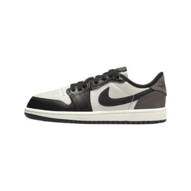 Imagem de Nike Tênis infantil Jordan 1 Low Alt, Vela/Dark Mocha/Preto, 13.5 Little Kid