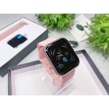 Imagem de Kit Relógio Smartwatch Rose + 2 Pulseiras + Fone Bluetooth