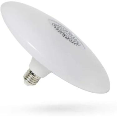 Imagem de Lâmpada Musical Led Rgb 16 Cores + Luz Branca Música