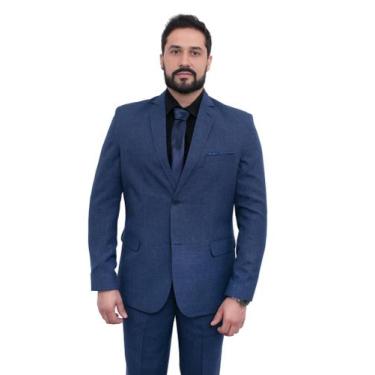 Imagem de Terno Social Masculino Microfibra Premium Diversas Cores  - Nero Germâ