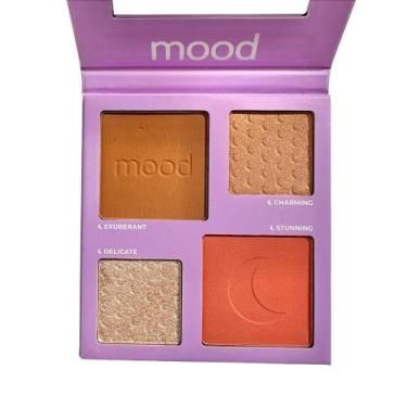Imagem de Paleta blush contorno e iluminador beyond words mood - ruby rose hbf58