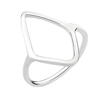 Imagem de Anel de Prata Losango Life - Sal Do Mar, 19, Prata