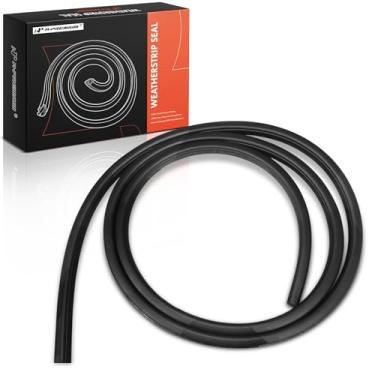 Imagem de A-Premium Vedação contra intempéries para porta traseira esquerda compatível com Nissan Rogue 2014 2015 2016 2017 2018 2019 2020, utilitário esportivo