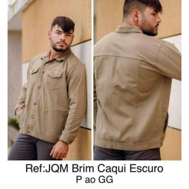 Imagem de Jaqueta de sarja masculina - Rf, Caqui, M