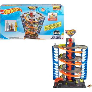 Imagem de Pista Hot Wheels City Mega Garagem Espiral Mattel