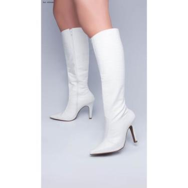 Imagem de Bota Bico Fino Feminina Salto - Torricella, 36, Preto