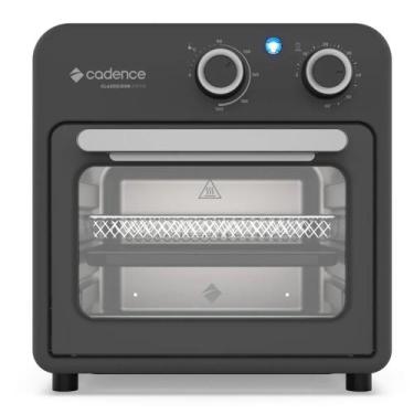 Imagem de Fritadeira 9L Cadence Classicook Forno e Fryer 2 em 1, Preto, 220V