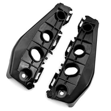 Imagem de Dunviku Suporte de para-choque dianteiro lado do motorista e lado do passageiro lado esquerdo direito conjunto de suporte de reforço de para-choque LH RH para Toyota Corolla 2011-2013 peças de