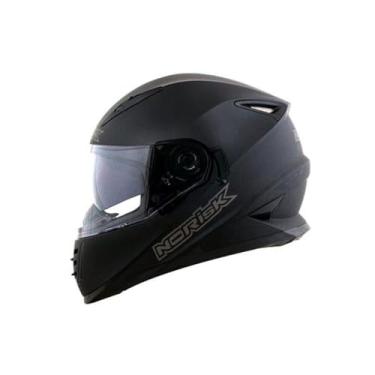 Imagem de NORISK, CAPACETE NORISK FF302 SOUL MONOCOLOR MATTE BLACK PRETO FOSCO COR:PRETO FOSCO;TAMANHO:62/XL;DESENHO:NORISK FF302
